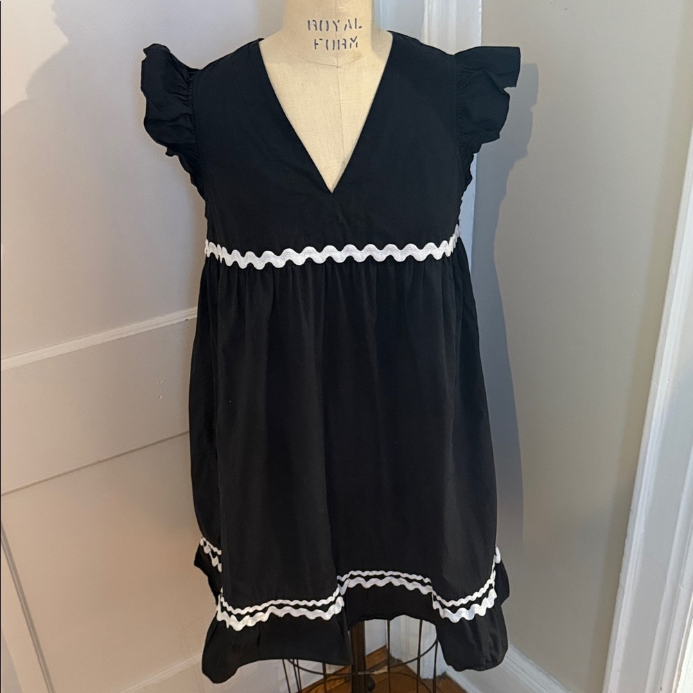 Who What Wear Gingham Empire Waist Women’s Mini Dress